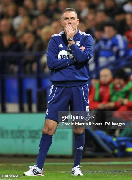 Bolton Wanderers manager Owen Coyle during the npower Championship match at the Reebok Stadium, Bolton.