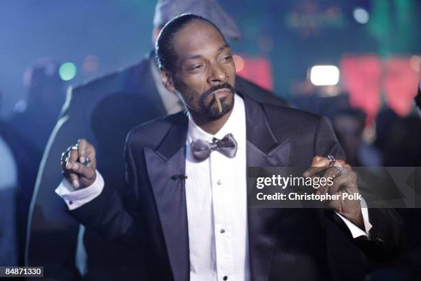 Snoop Dogg during the taping of Snoop Dogg's ÒDogg After Dark,Ó a new weekly variety talk show, at Kress in Hollywood, CA on February 10, 2009. ÒDogg...