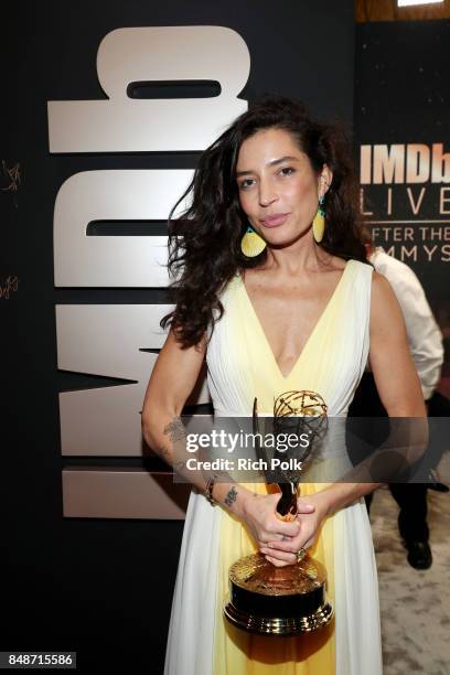 Director Reed Morano, winner of the award for Outstanding Directing in a Drama Series for 'The Handmaid's Tale,' attends IMDb LIVE After the Emmys at...