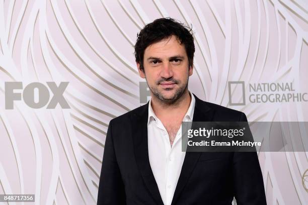 Actor Goran Bogdan attends FOX Broadcasting Company, Twentieth Century Fox Television, FX And National Geographic 69th Primetime Emmy Awards After...