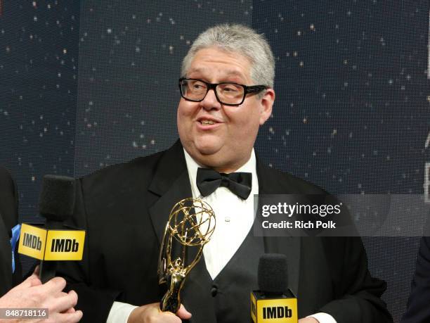 Producer David Mandel, winner of the award for Outstanding Comedy Series for 'Veep,' attends IMDb LIVE After the Emmys at Microsoft Theater on...