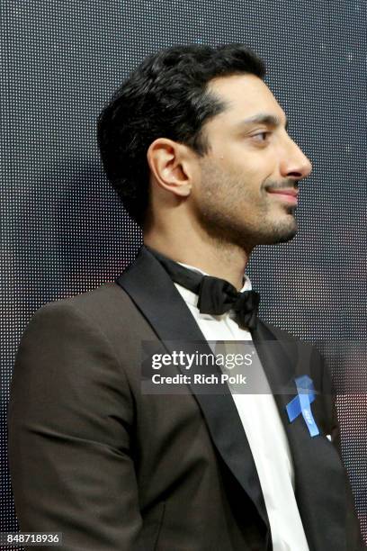 Actor Riz Ahmed, winner of the award for Outstanding Lead Actor in a Limited Series or Movie for 'The Night of', attends IMDb LIVE After the Emmys at...