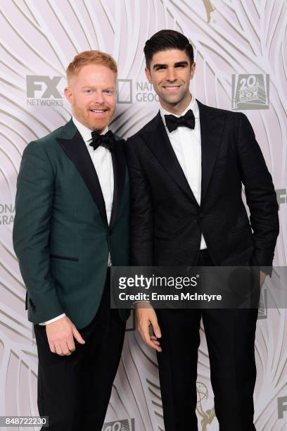 Actor Jesse Tyler Ferguson and Lawyer Justin Mikita attend FOX Broadcasting Company, Twentieth Century Fox Television, FX And National Geographic...