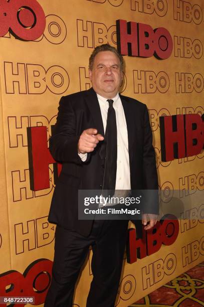 Jeff Garlin attends the HBO's Official 2017 Emmy After Party at The Plaza at the Pacific Design Center on September 17, 2017 in Los Angeles,...