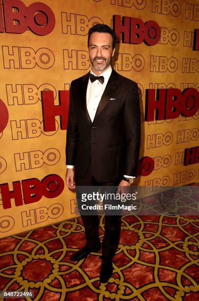 Reid Scott attends the HBO's Official 2017 Emmy After Party at The Plaza at the Pacific Design Center on September 17, 2017 in Los Angeles,...