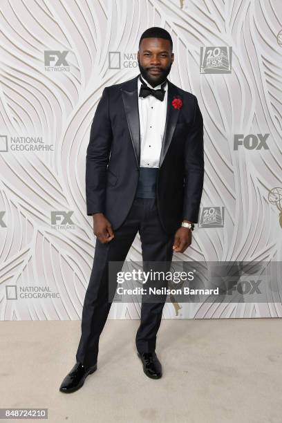 Actor Amin Joseph attends FOX Broadcasting Company, Twentieth Century Fox Television, FX And National Geographic 69th Primetime Emmy Awards After...