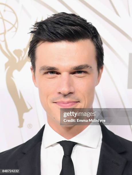 Actor Finn Wittrock attends FOX Broadcasting Company, Twentieth Century Fox Television, FX And National Geographic 69th Primetime Emmy Awards After...