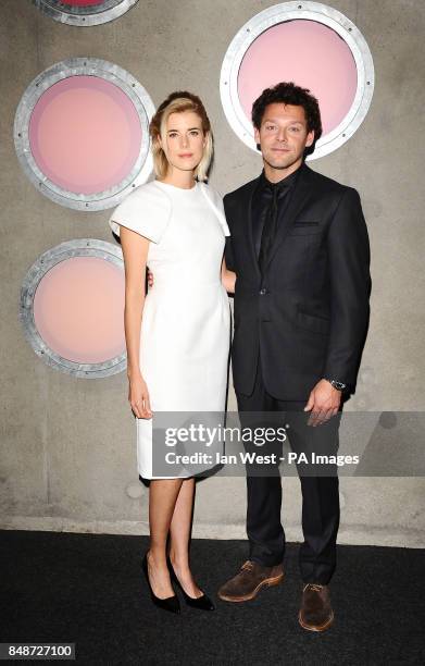 Agyness Deyn and Richard Coyle arriving at a gala screening of the film Pusher at the Hackney Picturehouse, London. PRESS ASSOCIATION Photo. Picture...