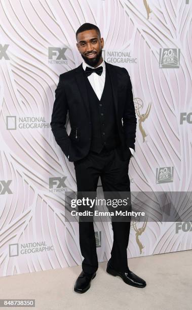Actor Camryn Howard attends FOX Broadcasting Company, Twentieth Century Fox Television, FX And National Geographic 69th Primetime Emmy Awards After...
