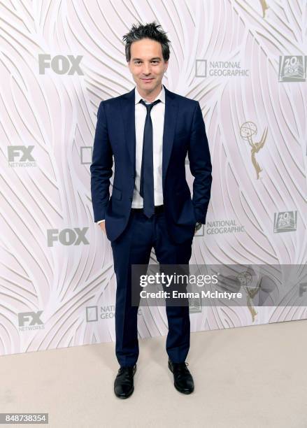 Composer Jeff Russo attends FOX Broadcasting Company, Twentieth Century Fox Television, FX And National Geographic 69th Primetime Emmy Awards After...