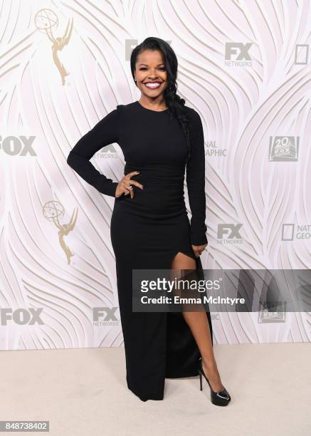 Keesha Sharp attends FOX Broadcasting Company, Twentieth Century Fox Television, FX And National Geographic 69th Primetime Emmy Awards After Party at...