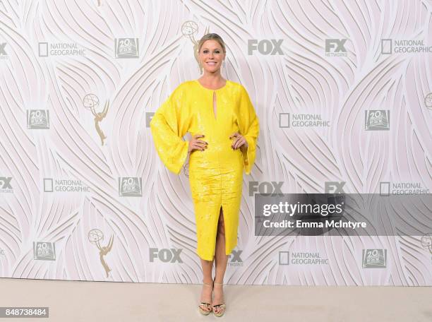 Julie Bowen attends FOX Broadcasting Company, Twentieth Century Fox Television, FX And National Geographic 69th Primetime Emmy Awards After Party at...