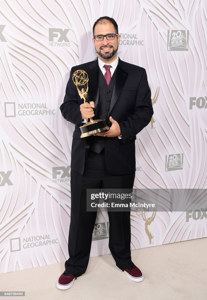 FOX Broadcasting Company, Twentieth Century Fox Television, FX And National Geographic 69th Primetime Emmy Awards After Party - Red Carpet