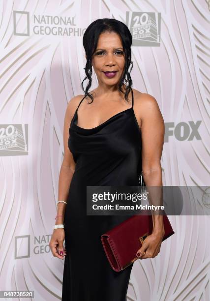 Penny Johnson attends FOX Broadcasting Company, Twentieth Century Fox Television, FX And National Geographic 69th Primetime Emmy Awards After Party...