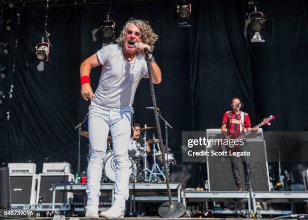 Ed Roland and Will Turpin of Collective Soul perform during Day 2 of Music Midtown at Piedmont Park on September 17, 2017 in Atlanta, Georgia.