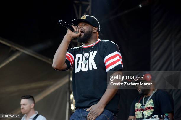 Ghostface Killah performs onstage during Day 3 at The Meadows Music & Arts Festival at Citi Field on September 17, 2017 in New York City.