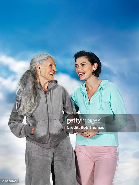 mother and daughter - northampton england stock pictures, royalty-free photos & images