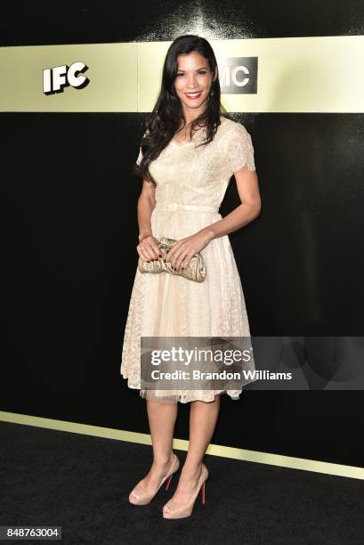 Actor Danay Garca attends AMC Networks 68th Primetime Emmy Awards After Party at BOA Steakhouse on September 17, 2017 in West Hollywood, California.