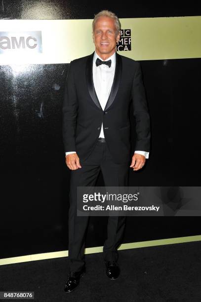 Actor Patrick Fabian attends AMC Networks 69th Primetime Emmy Awards After-Party celebration at BOA Steakhouse on September 17, 2017 in West...