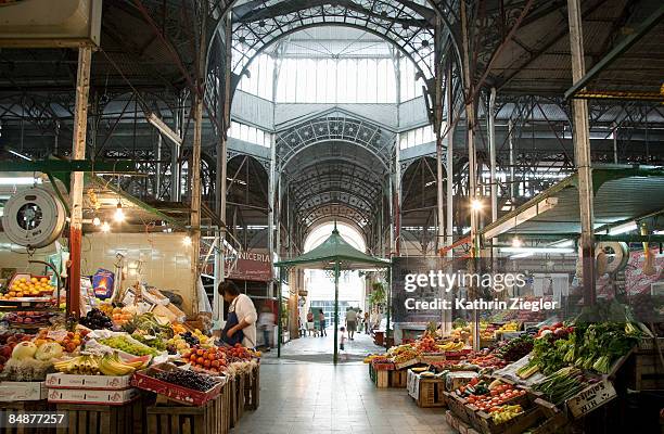 fruit market in buenos aires - food market stock pictures, royalty-free photos & images