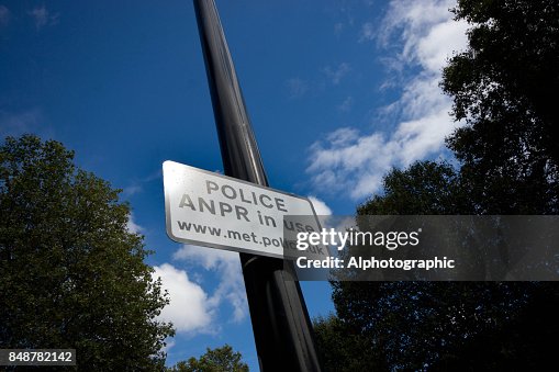 Example Anpr Signage Police Anpr Sign High-Res Stock Photo - Getty Images