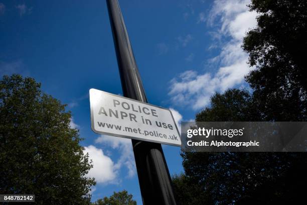 Example Anpr Signage Police Anpr Sign High-Res Stock Photo - Getty Images