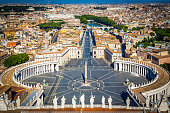 Rome from top of St Peters Basilica