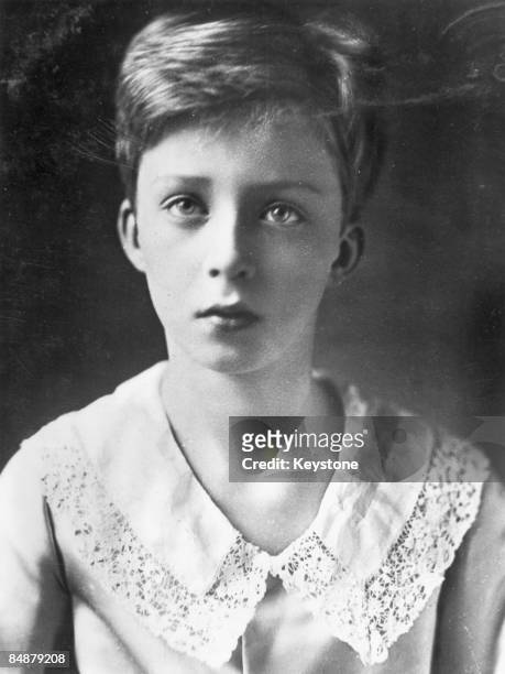 King Leopold III of Belgium as a boy, circa 1910. He reigned from 1934 until 1951, when he abdicated in favour of his son Baudouin.