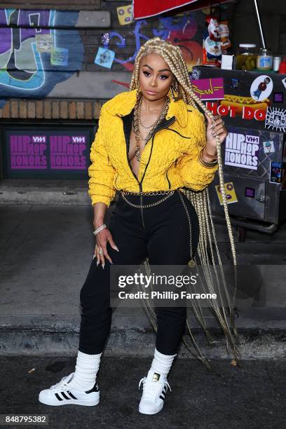 Blac Chyna attends VH1's Hip Hop Honors: The 90's Game Changers at Paramount Studios on September 17, 2017 in Hollywood, California.