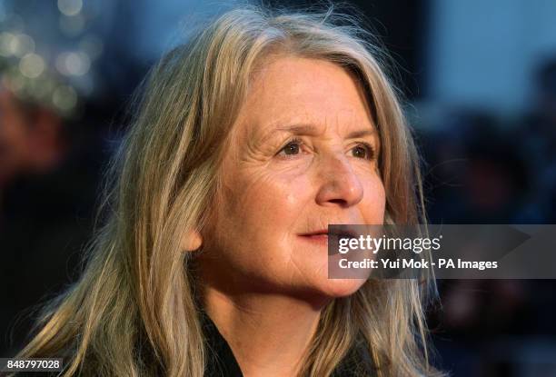 Director of the film Sally Potter arriving for the BFI London Film Festival screening of Ginger And Rosa, at the Odeon West End, Leicester Square in...