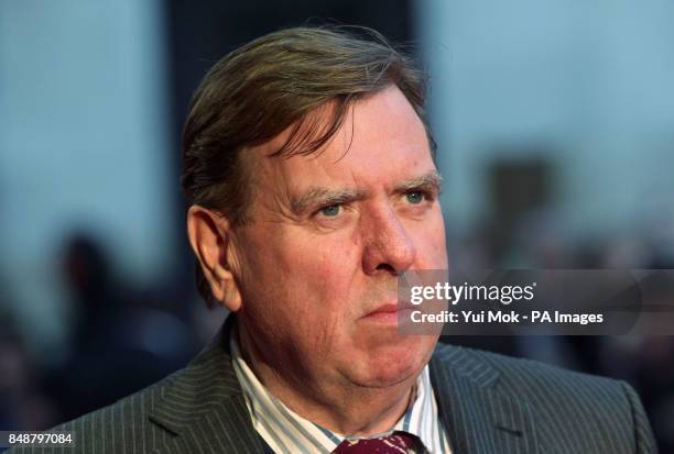 Timothy Spall arriving for the BFI London Film Festival screening of Ginger And Rosa, at the Odeon West End, Leicester Square in central London.