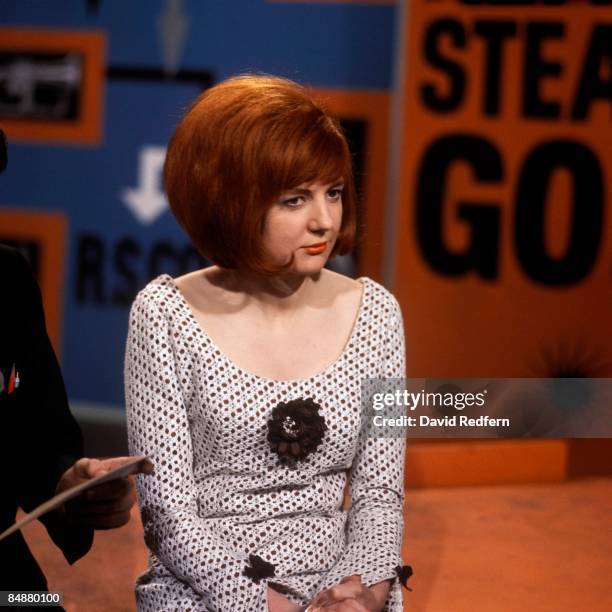 Photo of Cilla BLACK, posed at Television House, Kingsway