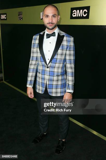 Michael Mando attends the AMC Networks 69th Primetime Emmy Awards After-Party Celebration at BOA Steakhouse on September 17, 2017 in West Hollywood,...