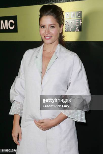 Mercedes Masohn attends the AMC Networks 69th Primetime Emmy Awards After-Party Celebration at BOA Steakhouse on September 17, 2017 in West...