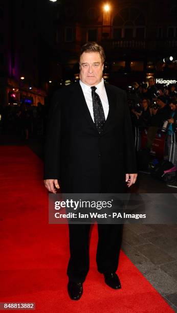 John Goodman arrives at the screening of new film Argo at the Odeon cinema in London.