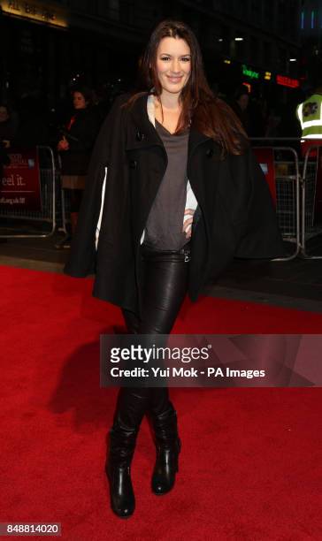 Kate Magowan attending the BFI London Film Festival screening of Everyday, at the Odeon West End in central London.