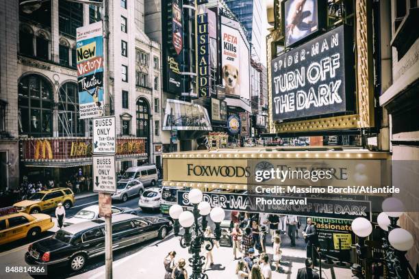 foxwoods theatre - broadway imagens e fotografias de stock