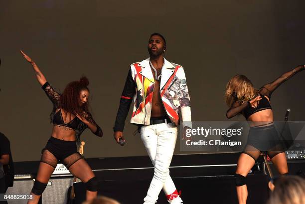 Jason Derulo performs in concert on the third day of KAABOO Del Mar on September 17, 2017 in Del Mar, California.