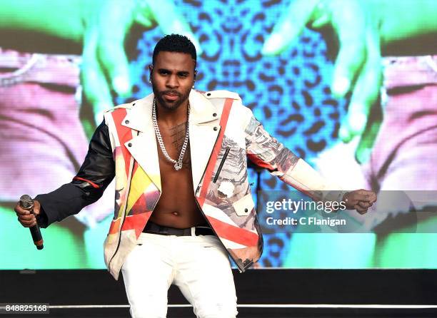 Jason Derulo performs in concert on the third day of KAABOO Del Mar on September 17, 2017 in Del Mar, California.