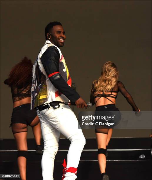 Jason Derulo performs in concert on the third day of KAABOO Del Mar on September 17, 2017 in Del Mar, California.