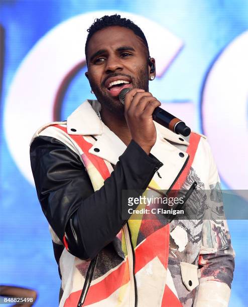 Jason Derulo performs in concert on the third day of KAABOO Del Mar on September 17, 2017 in Del Mar, California.