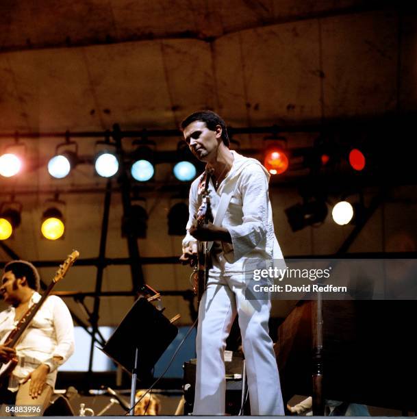 Photo of MAHAVISHNU ORCHESTRA and John McLAUGHLIN; performing with the Mahavishnu Orchestra,