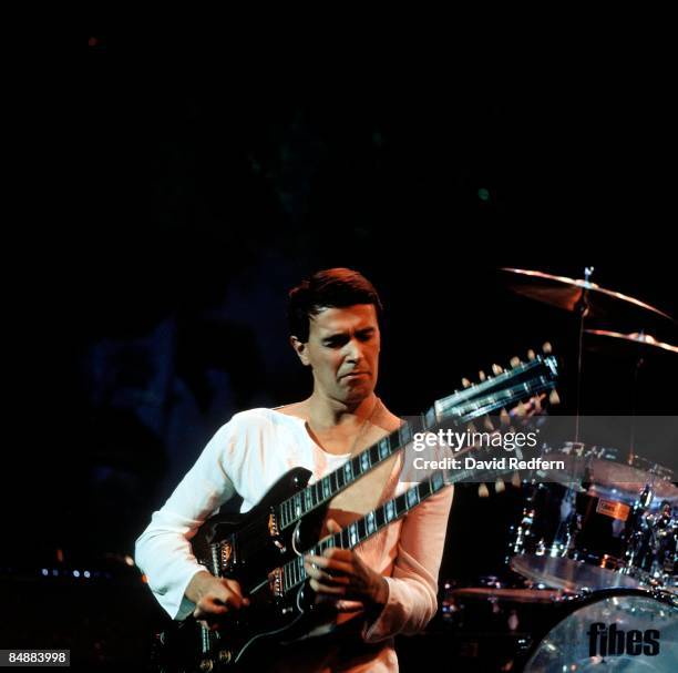 Photo of MAHAVISHNU ORCHESTRA and John McLAUGHLIN; performing with the Mahavishnu Orchestra,