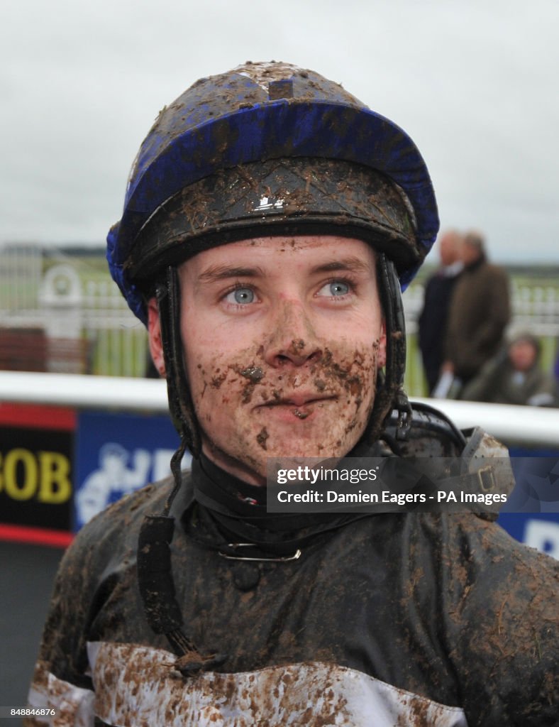 Leigh Roche Jockey Leigh Roche during the Hacketts Bookmakers Irish... News Photo ...