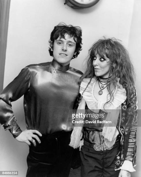 Scottish singer and musician Donovan poses with Vali Myers, circa 1966.