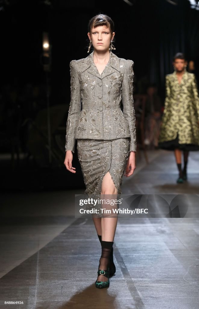 ERDEM - Runway - LFW September 2017