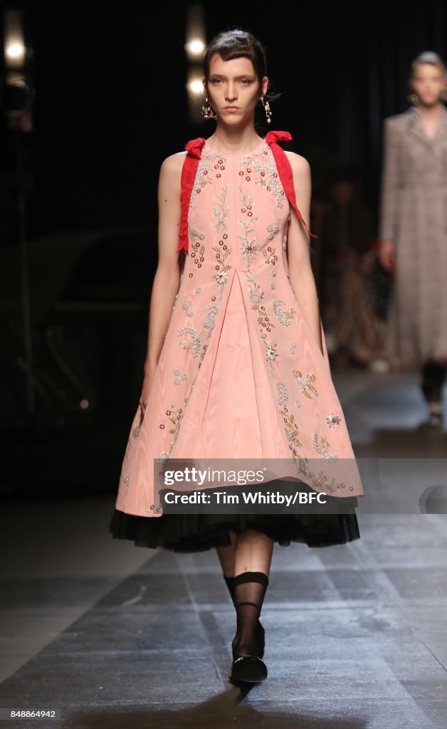 ERDEM - Runway - LFW September 2017