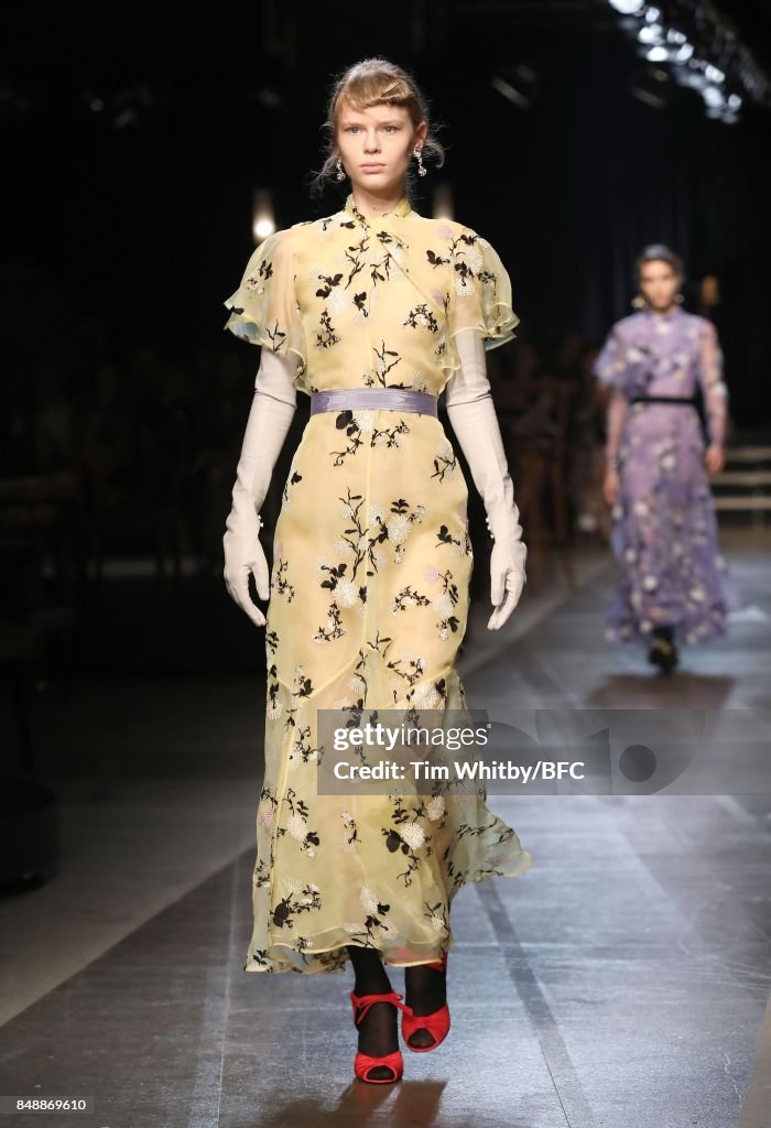 ERDEM - Runway - LFW September 2017
