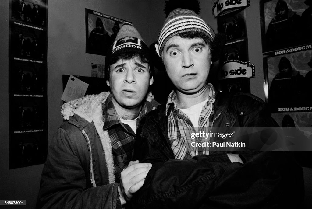 Rick Moranis And Dave Thomas As Brothers Bob And Doug McKenzie