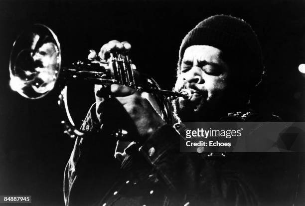 Photo of Donald BYRD; Donald Byrd performing on stage
